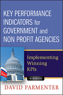 E-Book (pdf) Key Performance Indicators for Government and Non Profit Agencies von David Parmenter