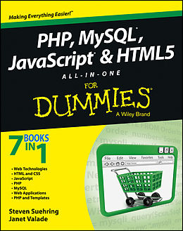 E-Book (epub) PHP, MySQL, JavaScript &amp; HTML5 All-in-One For Dummies von Janet Valade