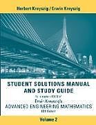 Kartonierter Einband Advanced Engineering Mathematics, 10e Student Solutions Manual and Study Guide, Volume 2: Chapters 13 - 25 von Herbert Kreyszig, Erwin (Ohio State University) Kreyszig