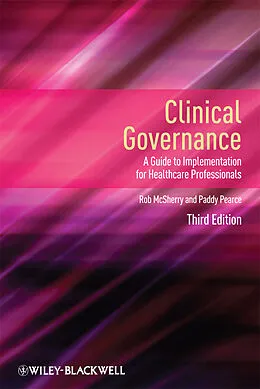 E-Book (pdf) Clinical Governance von Robert McSherry, Paddy Pearce