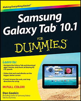 E-Book (pdf) Samsung Galaxy Tab 10.1 For Dummies von Dan Gookin