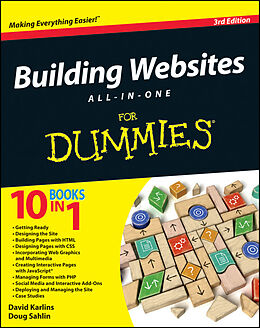 eBook (epub) Building Websites All-in-One For Dummies de David Karlins, Doug Sahlin