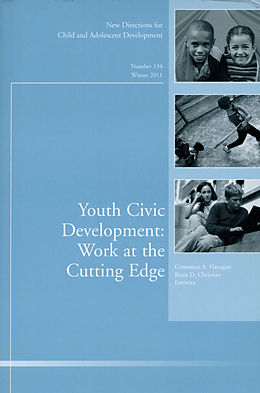 eBook (pdf) Youth Civic Development: Work at the Cutting Edge de 