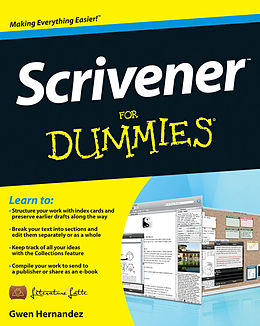 E-Book (epub) Scrivener For Dummies von Gwen Hernandez