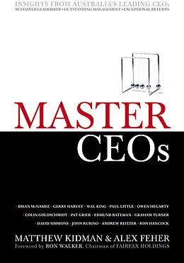 E-Book (epub) Master CEOs von Matthew Kidman, Alex Feher