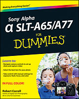 eBook (epub) Sony Alpha SLT-A65 / A77 For Dummies de Robert Correll