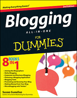 eBook (epub) Blogging All-in-One For Dummies de Susan Gunelius