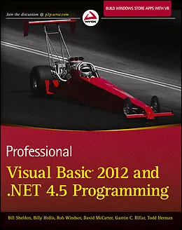 E-Book (epub) Professional Visual Basic 2012 and .NET 4.5 Programming von Bill Sheldon, Billy Hollis, Rob Windsor