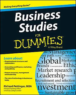 E-Book (epub) Business Studies For Dummies von Richard Pettinger
