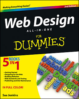 E-Book (epub) Web Design All-in-One For Dummies von Sue Jenkins