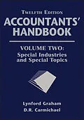 E-Book (epub) Accountants' Handbook, Special Industries and Special Topics von D. R. Carmichael, Lynford Graham