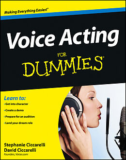 E-Book (epub) Voice Acting For Dummies von David Ciccarelli, Stephanie Ciccarelli