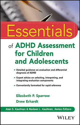 E-Book (pdf) Essentials of ADHD Assessment for Children and Adolescents von Elizabeth P. Sparrow, Drew Erhardt