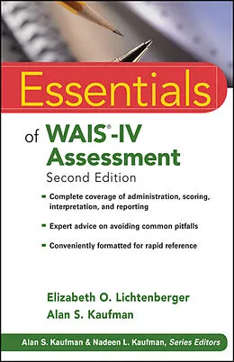 E-Book (pdf) Essentials of WAIS-IV Assessment von Elizabeth O. Lichtenberger, Alan S. Kaufman