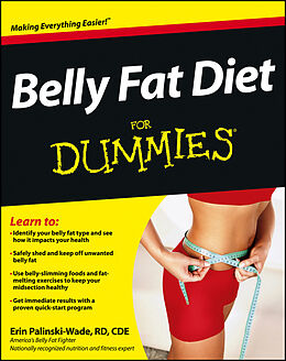 eBook (epub) Belly Fat Diet For Dummies de Erin Palinski-Wade