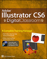 E-Book (pdf) Adobe Illustrator CS6 Digital Classroom von Jennifer Smith