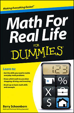 eBook (pdf) Math For Real Life For Dummies de Barry Schoenborn