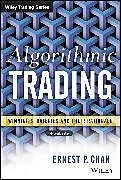 Fester Einband Algorithmic Trading von Ernest P. Chan