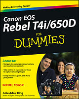 eBook (epub) Canon EOS Rebel T4i/650D For Dummies de Julie Adair King