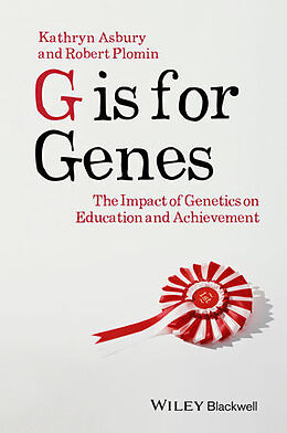 Couverture cartonnée G is for Genes P de Kathryn Asbury, Robert Plomin
