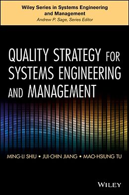 Livre Relié Quality Strategy for Research and Development de Ming-Li Shiu, Jui-Chin Jiang, Mao-Hsiung Tu