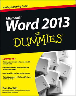 E-Book (pdf) Word 2013 For Dummies von Dan Gookin