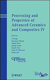 eBook (pdf) Processing and Properties of Advanced Ceramics and Composites IV de 