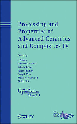 eBook (pdf) Processing and Properties of Advanced Ceramics and Composites IV de 