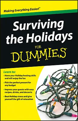 E-Book (epub) Surviving the Holidays For Dummies von Consumer Dummies