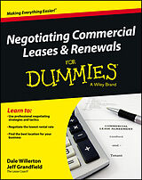 eBook (epub) Negotiating Commercial Leases & Renewals For Dummies de Dale Willerton, Jeff Grandfield