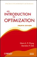 E-Book (epub) Introduction to Optimization von Edwin K. P. Chong, Stanislaw H. Zak