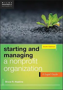 E-Book (epub) Starting and Managing a Nonprofit Organization von Bruce R. Hopkins