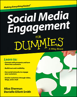 eBook (pdf) Social Media Engagement For Dummies de Aliza Sherman, Danielle Elliott Smith