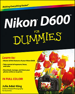 eBook (epub) Nikon D600 For Dummies de Julie Adair King