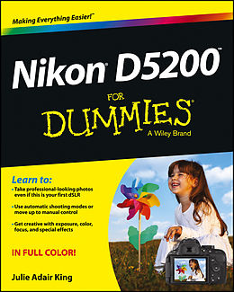 eBook (epub) Nikon D5200 For Dummies de Julie Adair King
