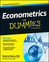 Couverture cartonnée Econometrics for Dummies de Roberto Pedace