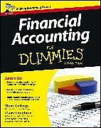 Couverture cartonnée Financial Accounting For Dummies - UK de Collings Steven, Loughran Maire