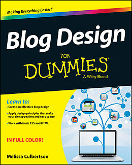 eBook (epub) Blog Design For Dummies de Melissa Culbertson