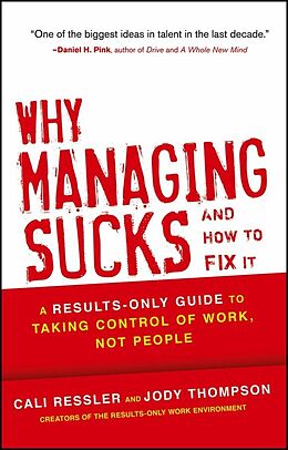 E-Book (pdf) Why Managing Sucks and How to Fix It von Jody Thompson, Cali Ressler