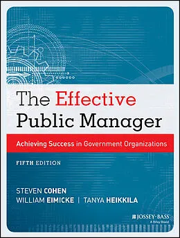 E-Book (epub) Effective Public Manager von Steve Cohen