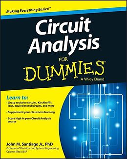 eBook (pdf) Circuit Analysis For Dummies de John Santiago