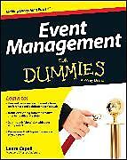 Couverture cartonnée Event Management For Dummies de Capell Laura