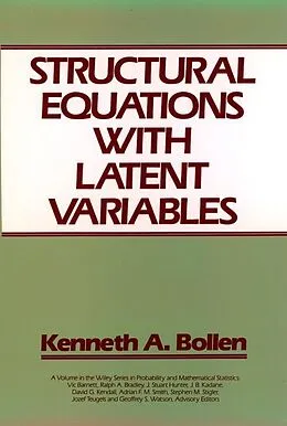 E-Book (pdf) Structural Equations with Latent Variables von Kenneth A. Bollen