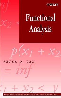 E-Book (epub) Functional Analysis von Peter D. Lax