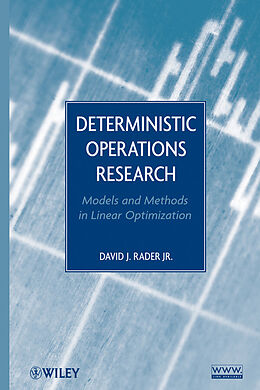 E-Book (epub) Deterministic Operations Research von David J. Rader