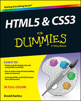 E-Book (epub) HTML5 and CSS3 For Dummies von David Karlins