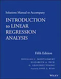 E-Book (pdf) Solutions Manual to accompany Introduction to Linear Regression Analysis, von Ann G. Ryan, Douglas C. Montgomery, Elizabeth A. Peck