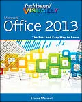 E-Book (pdf) Teach Yourself VISUALLY Office 2013, von Elaine Marmel