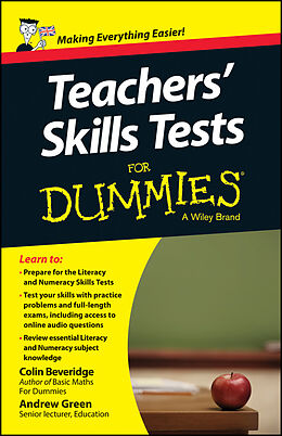 E-Book (pdf) Teacher's Skills Tests For Dummies von Colin Beveridge, Andrew Green