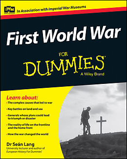 E-Book (epub) First World War For Dummies von Seán Lang
